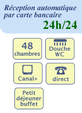 R�ception automatique par carte bancaire 24h/24